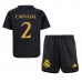 Maillot de foot Real Madrid Daniel Carvajal #2 Troisième vêtements enfant 2023-24 Manches Courtes (+ pantalon court)